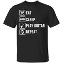 Play Guitar Repeat T-Shirt CustomCat