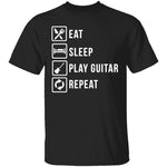 Play Guitar Repeat T-Shirt CustomCat