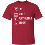 Play Guitar Repeat T-Shirt CustomCat