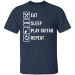 Play Guitar Repeat T-Shirt CustomCat