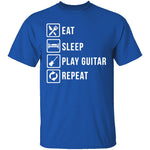 Play Guitar Repeat T-Shirt CustomCat