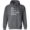 Play Guitar Repeat T-Shirt CustomCat