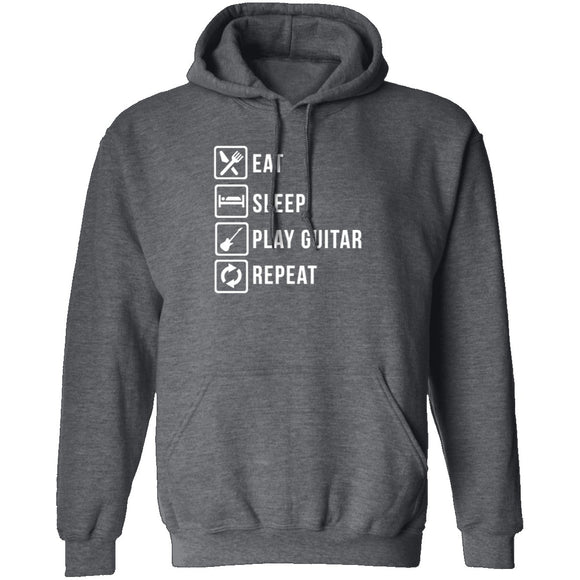 Play Guitar Repeat T-Shirt CustomCat
