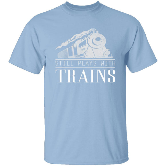 Play With Trains T-Shirt CustomCat