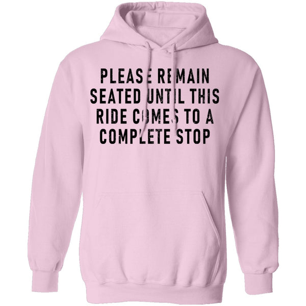 Please Remain Seated Until This RIde Comes To A Complete Stop T-Shirt CustomCat