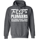 Plumbers Finish T-Shirt CustomCat