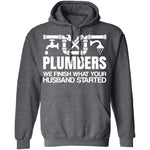 Plumbers Finish T-Shirt CustomCat