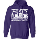 Plumbers Finish T-Shirt CustomCat