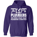 Plumbers Finish T-Shirt CustomCat