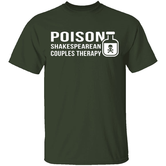 Poison Shakespearean Couples Therapy T-Shirt CustomCat