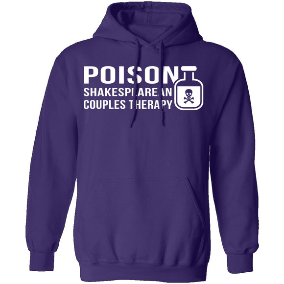 Poison Shakespearean Couples Therapy T-Shirt CustomCat