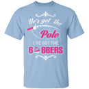 Pole And Bobbers T-Shirt CustomCat