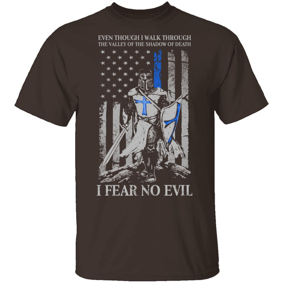 Police Crusader T-Shirt CustomCat
