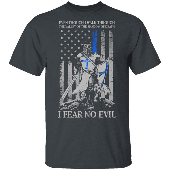 Police Crusader T-Shirt CustomCat