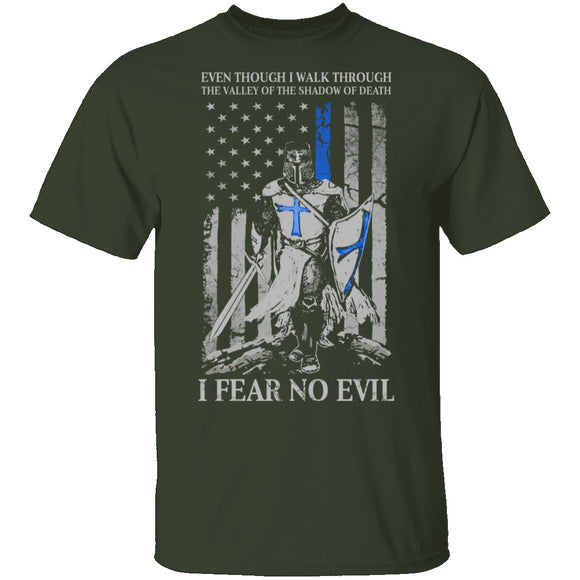Police Crusader T-Shirt CustomCat