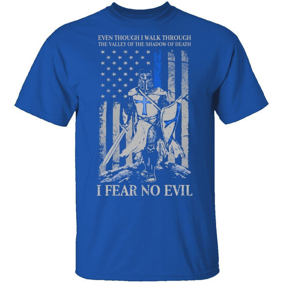 Police Crusader T-Shirt CustomCat