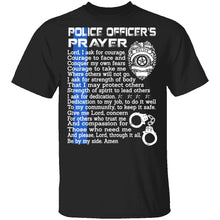 Police Officers Prayer T-Shirt