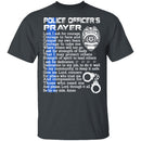 Police Officers Prayer T-Shirt CustomCat