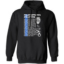 Police Officers Prayer T-Shirt CustomCat