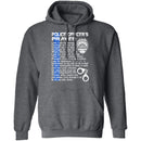 Police Officers Prayer T-Shirt CustomCat