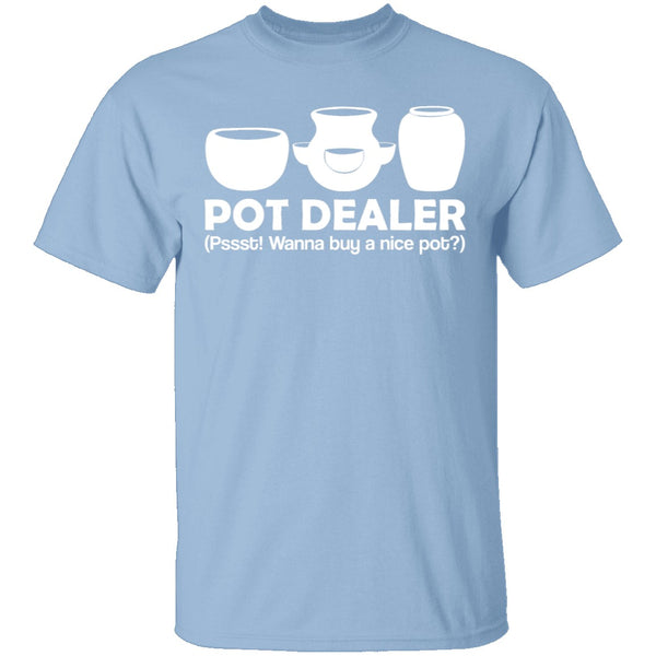 Pot Dealer T-Shirt CustomCat