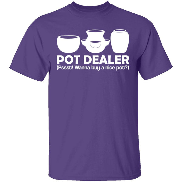 Pot Dealer T-Shirt CustomCat