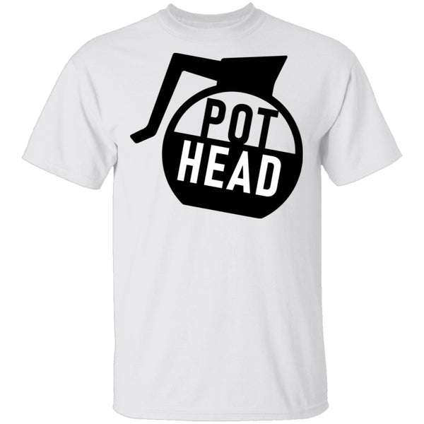 Pot Head Coffee T-Shirt CustomCat