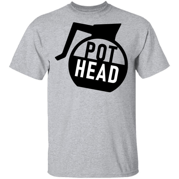Pot Head Coffee T-Shirt CustomCat