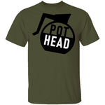 Pot Head Coffee T-Shirt CustomCat