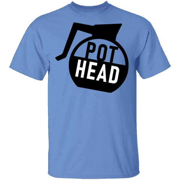 Pot Head Coffee T-Shirt CustomCat