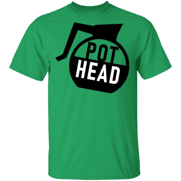 Pot Head Coffee T-Shirt CustomCat
