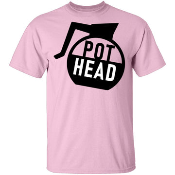 Pot Head Coffee T-Shirt CustomCat