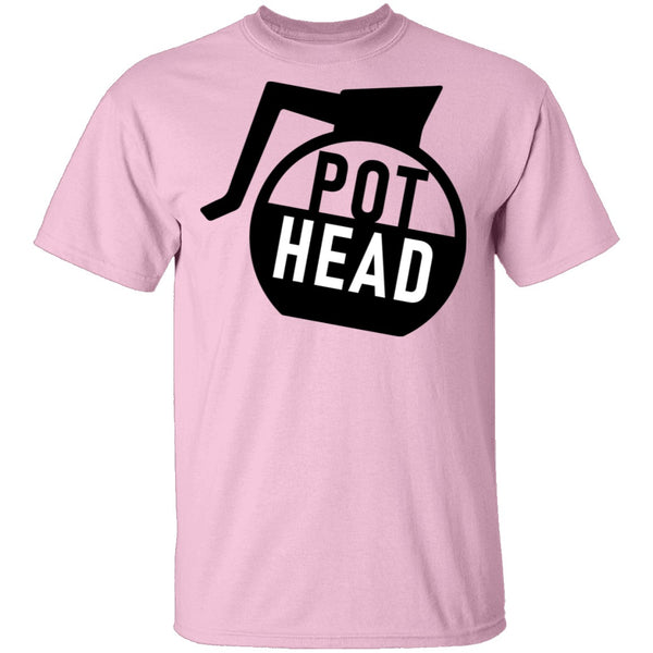 Pot Head Coffee T-Shirt CustomCat