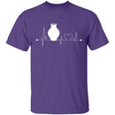 Pottery Heartbeat T-Shirt CustomCat