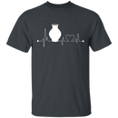 Pottery Heartbeat T-Shirt CustomCat
