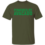 Powered By Avocado T-Shirt CustomCat