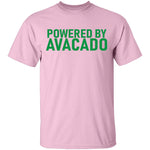 Powered By Avocado T-Shirt CustomCat