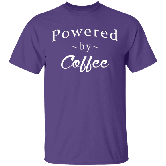 Powered By Coffee T-Shirt CustomCat
