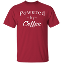 Powered By Coffee T-Shirt CustomCat