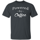 Powered By Coffee T-Shirt CustomCat