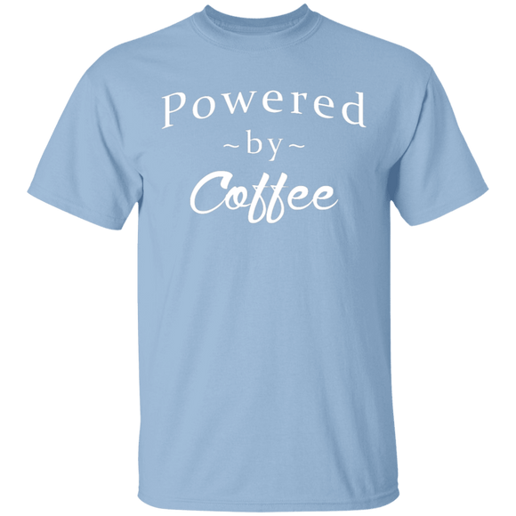 Powered By Coffee T-Shirt CustomCat