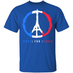 Pray For Paris T-Shirt CustomCat