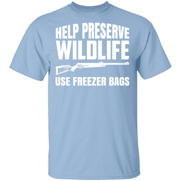 Preserve Wildlife T-Shirt CustomCat