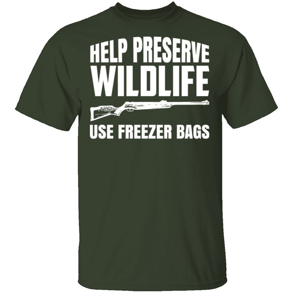 Preserve Wildlife T-Shirt CustomCat