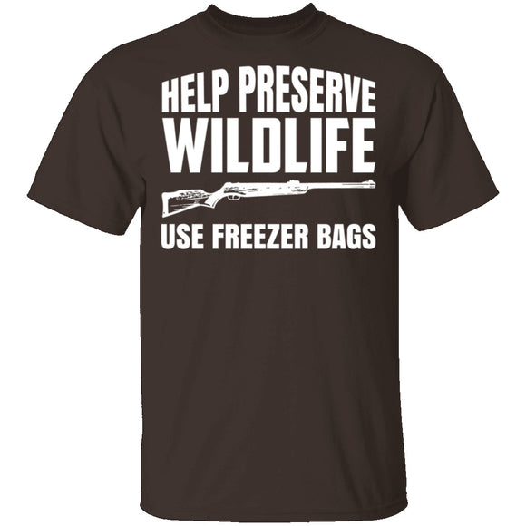 Preserve Wildlife T-Shirt CustomCat