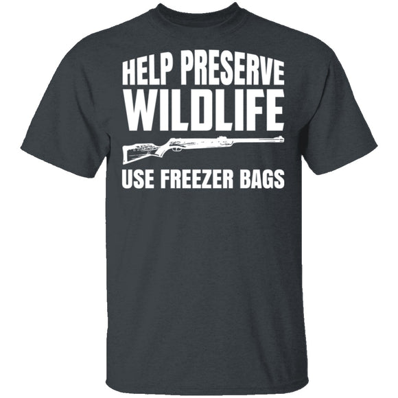 Preserve Wildlife T-Shirt CustomCat