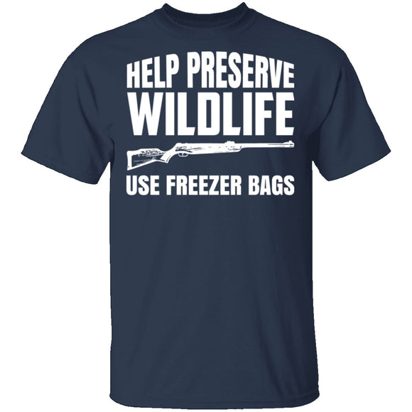 Preserve Wildlife T-Shirt CustomCat