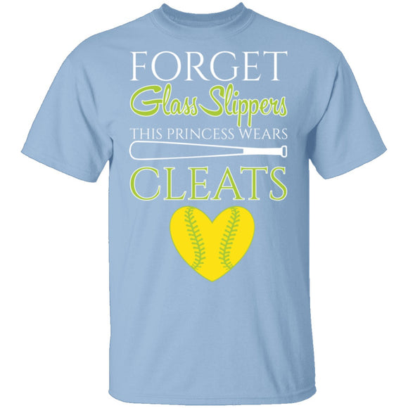 Princess Wears Cleats T-Shirt CustomCat