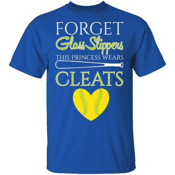 Princess Wears Cleats T-Shirt CustomCat