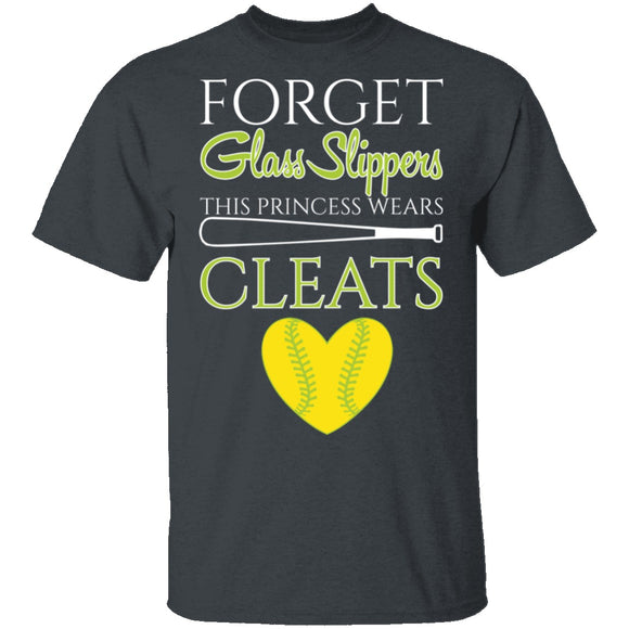 Princess Wears Cleats T-Shirt CustomCat